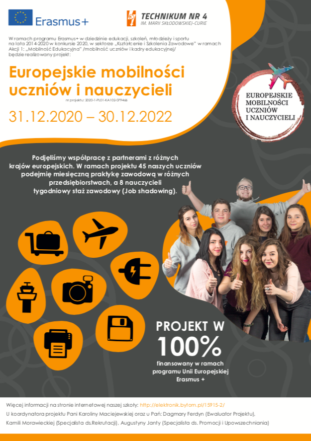 Europejskie mobilności uczniów i nauczycieli